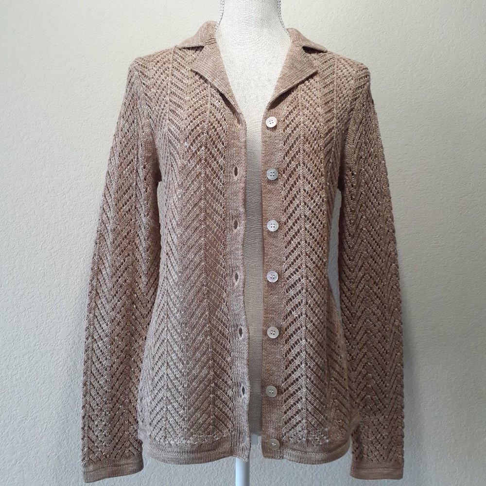 Doncaster Knit Cardigan 100% cotton
